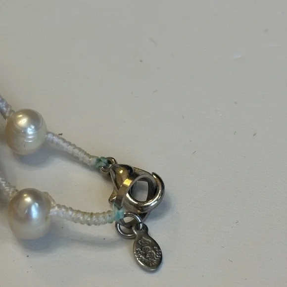 Vintage Premier Designs  Yellow Brown Mother of Pearl Geometric Retro Necklace - Picture 5 of 5